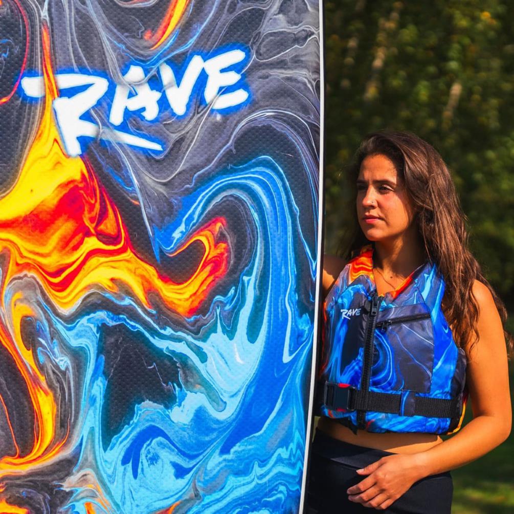 Tidal Rave ACRYLIC Inflatable Paddle Board 10’ 6